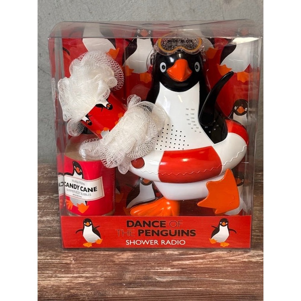 Steepletone Penguin Shower Radio‎ RARE New In Box!